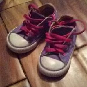 Converse Girls Purple & Pink